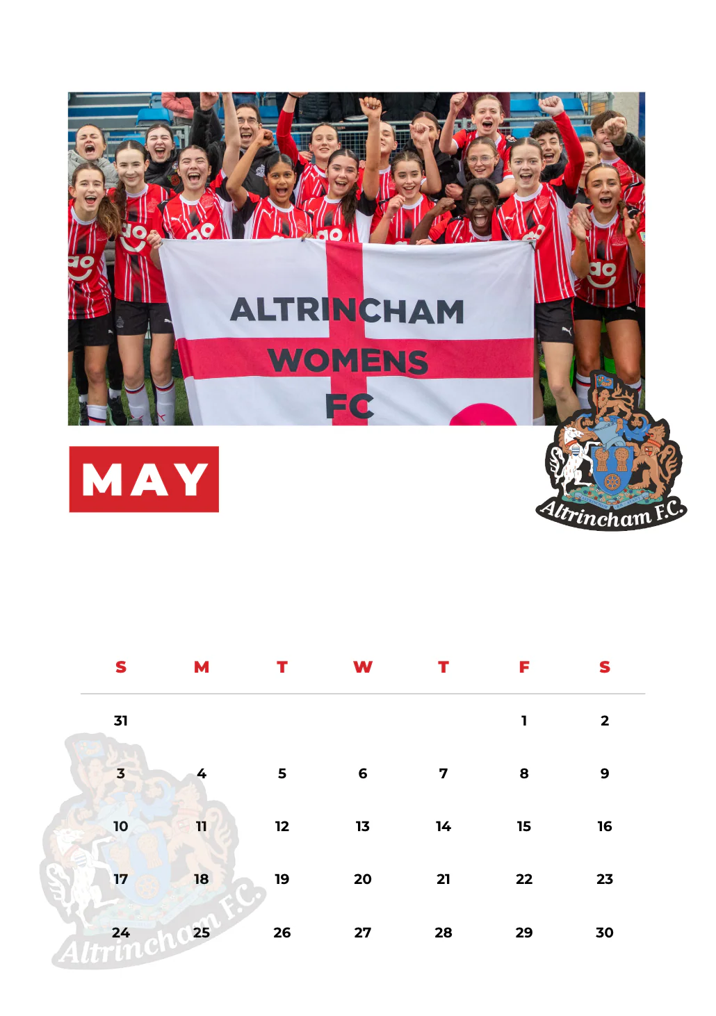 2026 Official Club Calendar - Image 2