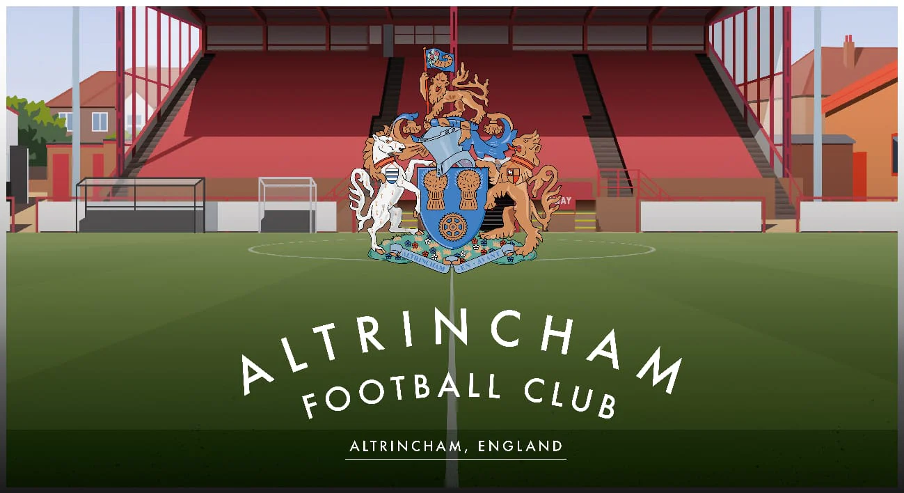 Altrincham FC Bar Runner