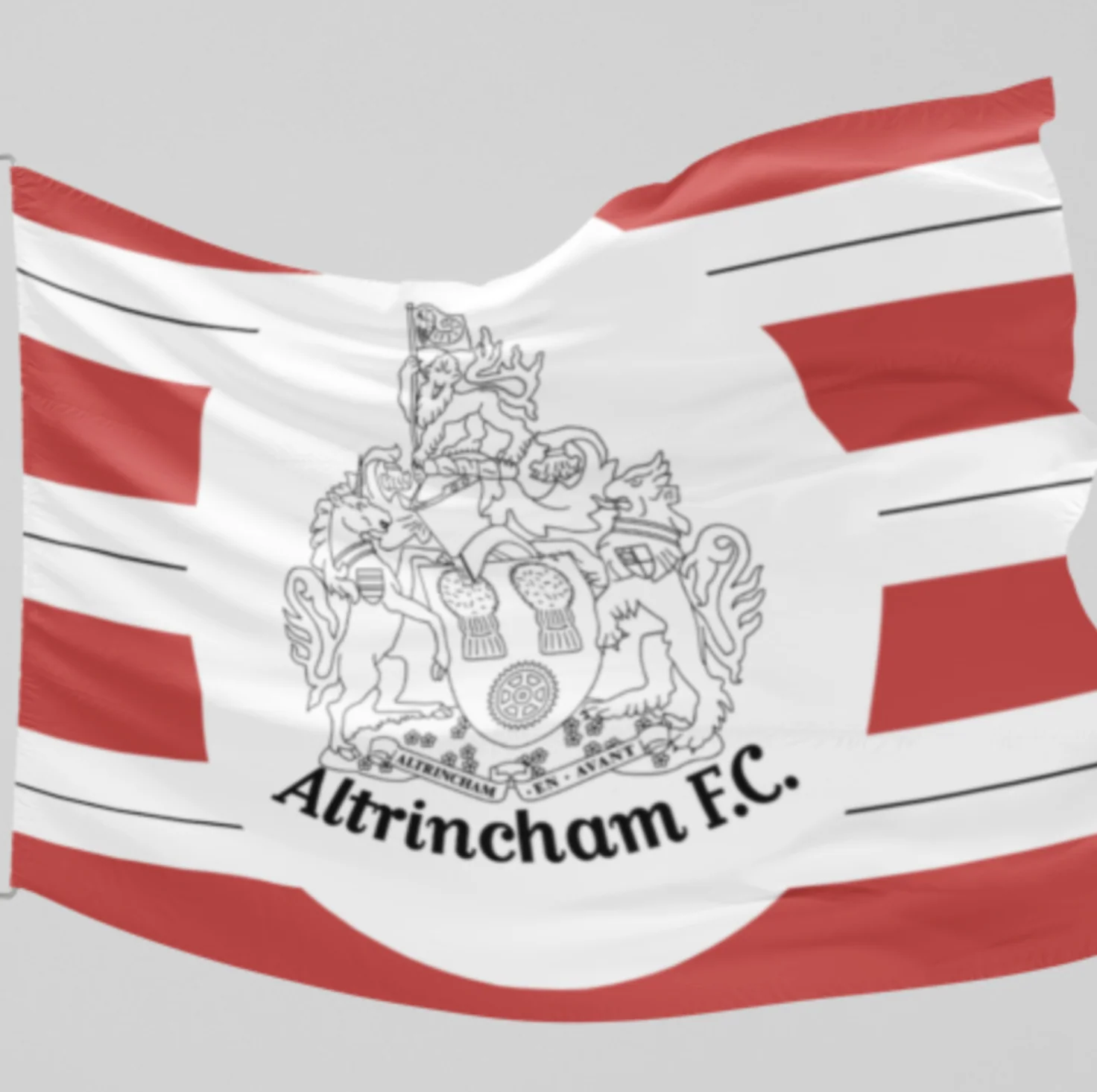 Altrincham FC Car Flag - Image 2