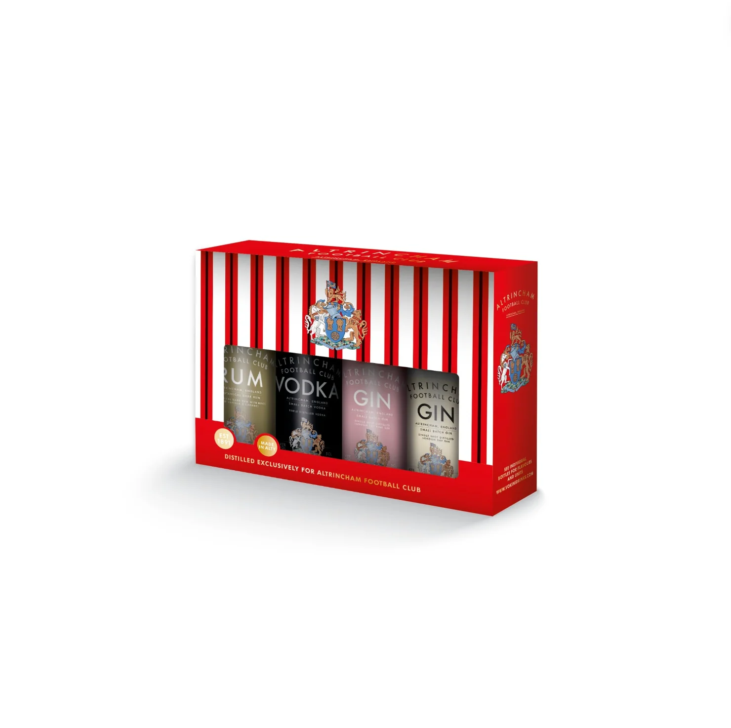 Gin, Rum & Vodka Mini Box Gift Set