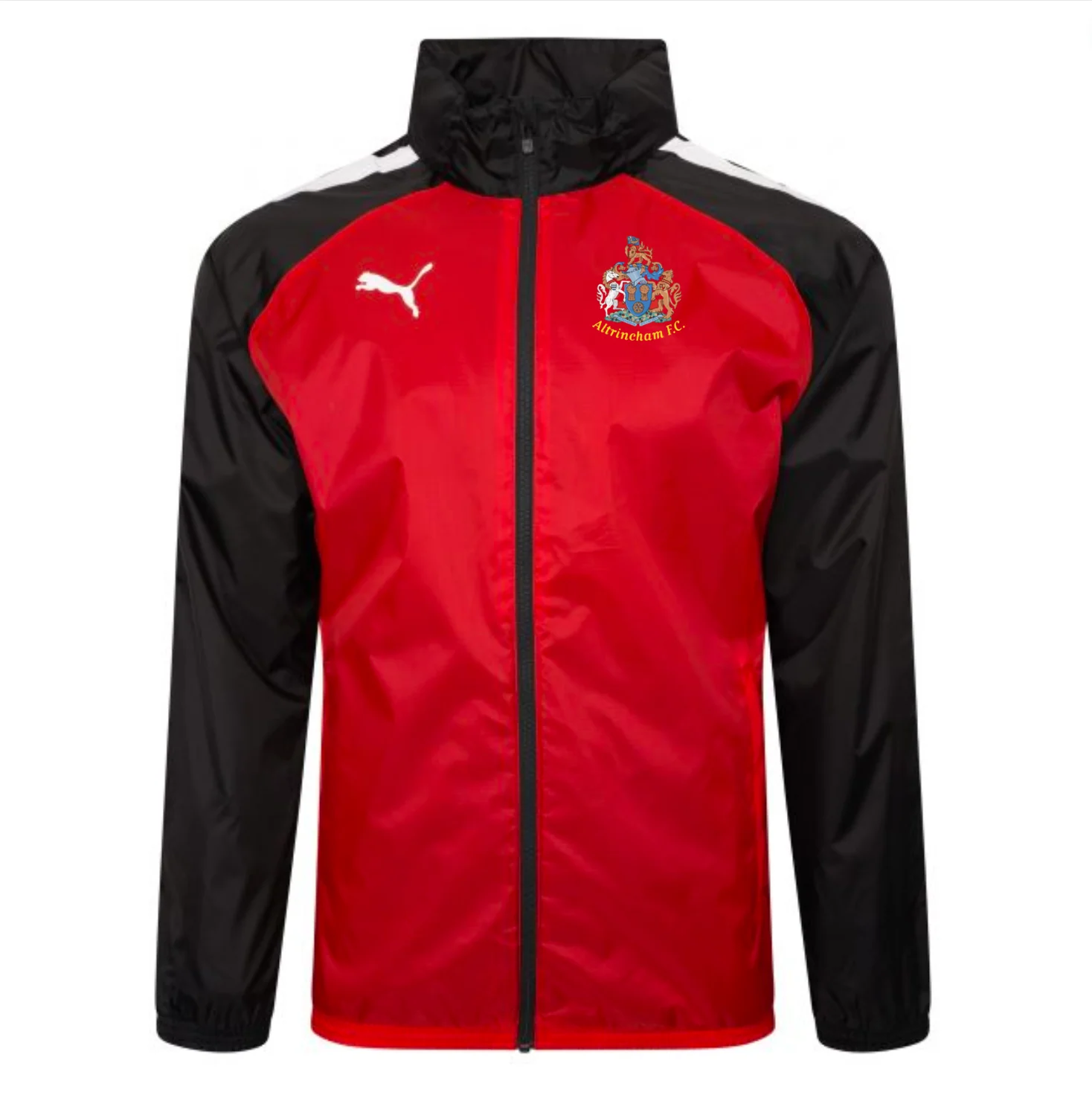 Junior Red/Black Rain Jacket