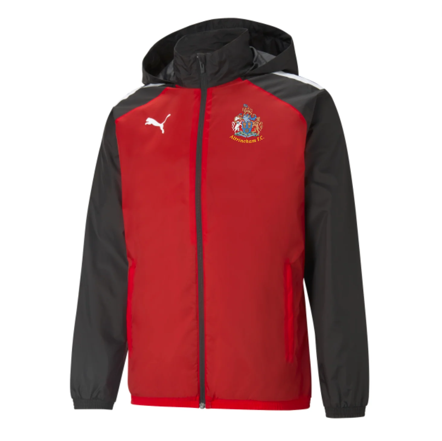 Junior Red/Black Rain Jacket - Image 2