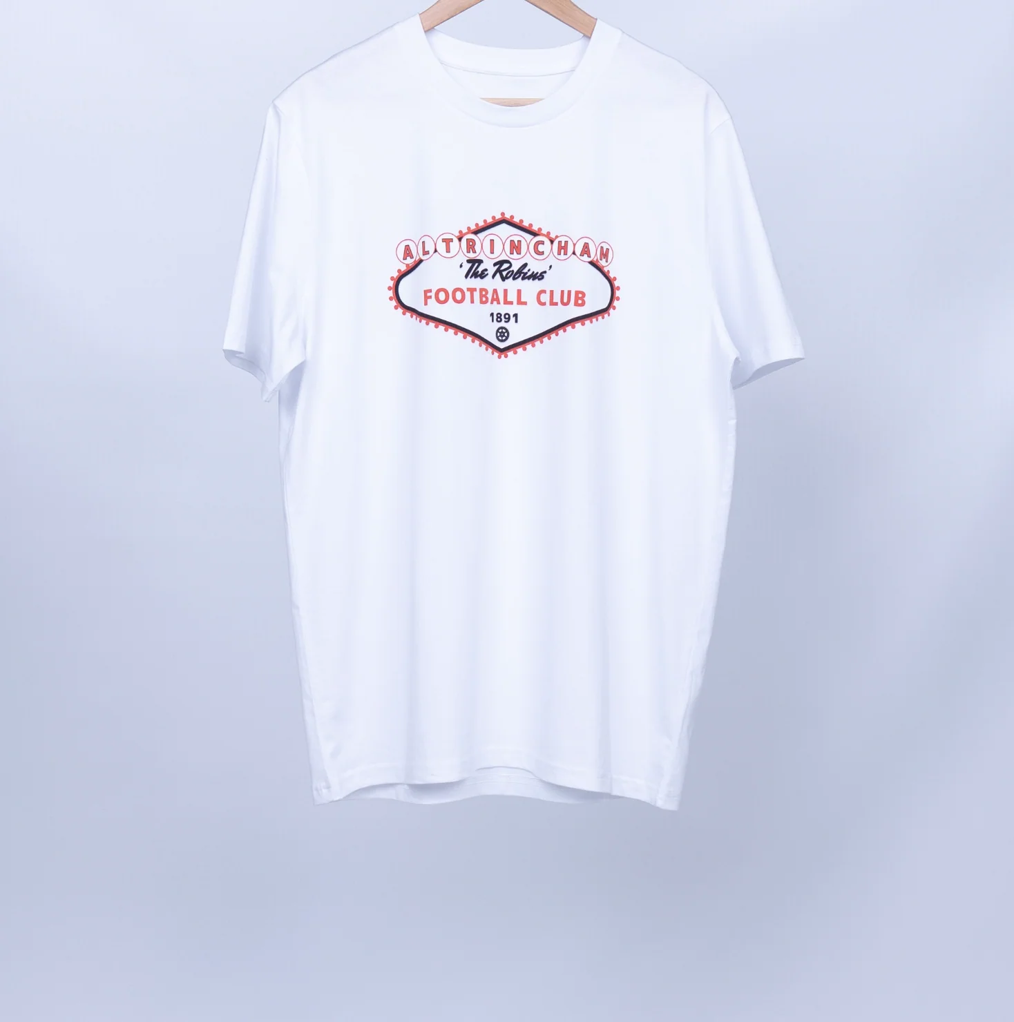 White Leisure 'The Robins' Vegas Tee - Image 4
